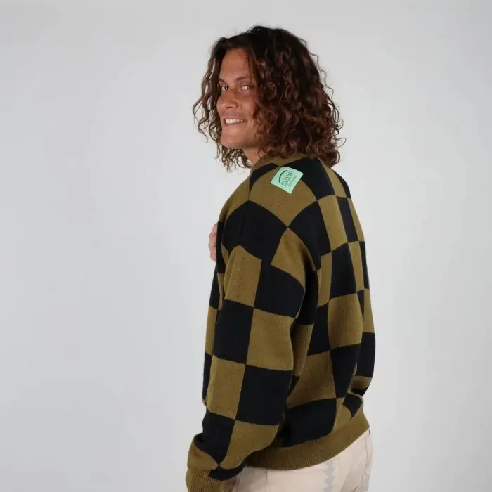 Oxbow Sweater MenWomen Collector Sweater Alexandre 8211 Kaki