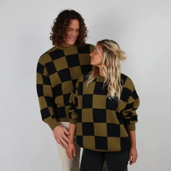Oxbow Sweater MenWomen Collector Sweater Alexandre 8211 Kaki
