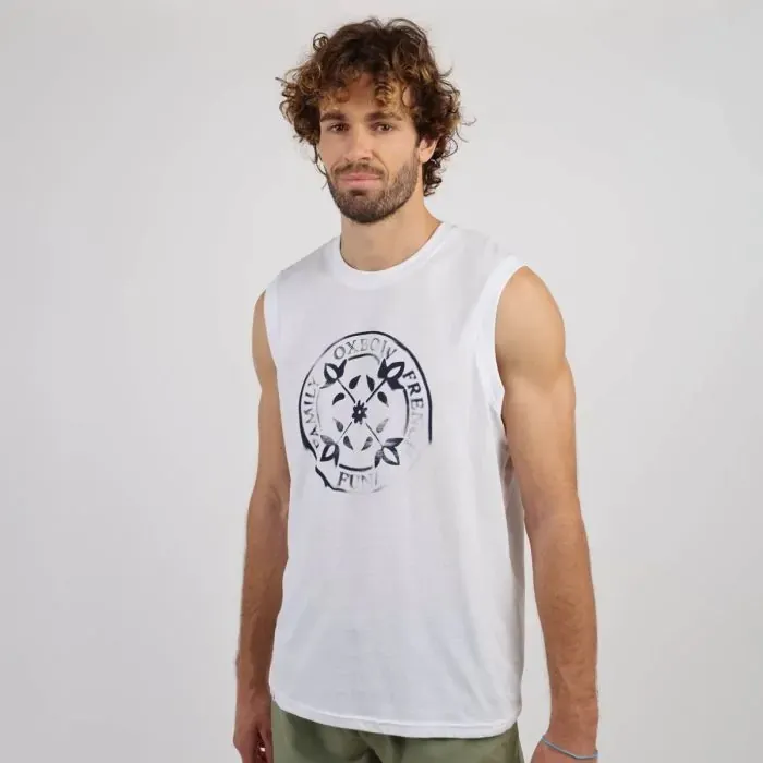 Oxbow TeeShirt Men Tank Top Tof 8211 Blanc