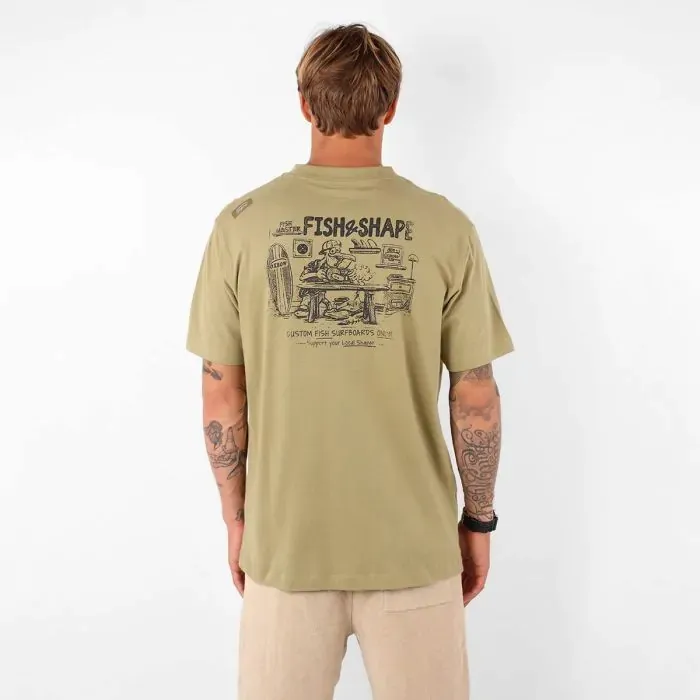 Oxbow TeeShirt Men TeeShirt Shaper 8211 Olive