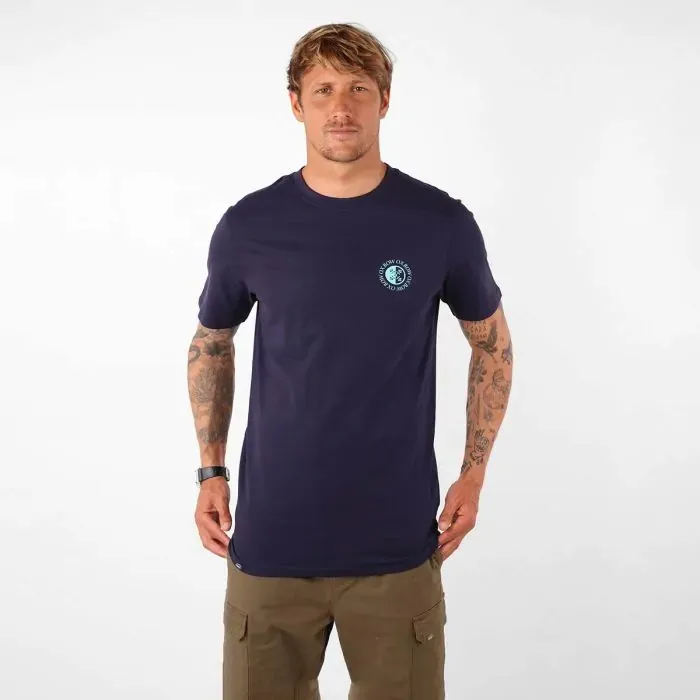 Oxbow TeeShirt Men TeeShirt Spiral 8211 Deep Marine