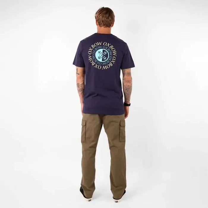 Oxbow TeeShirt Men TeeShirt Spiral 8211 Deep Marine