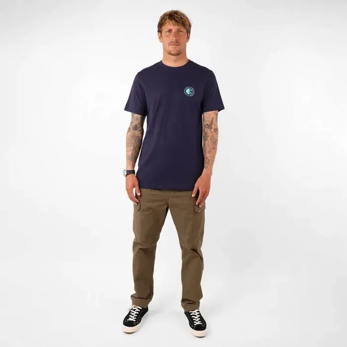 Oxbow TeeShirt Men TeeShirt Spiral 8211 Deep Marine
