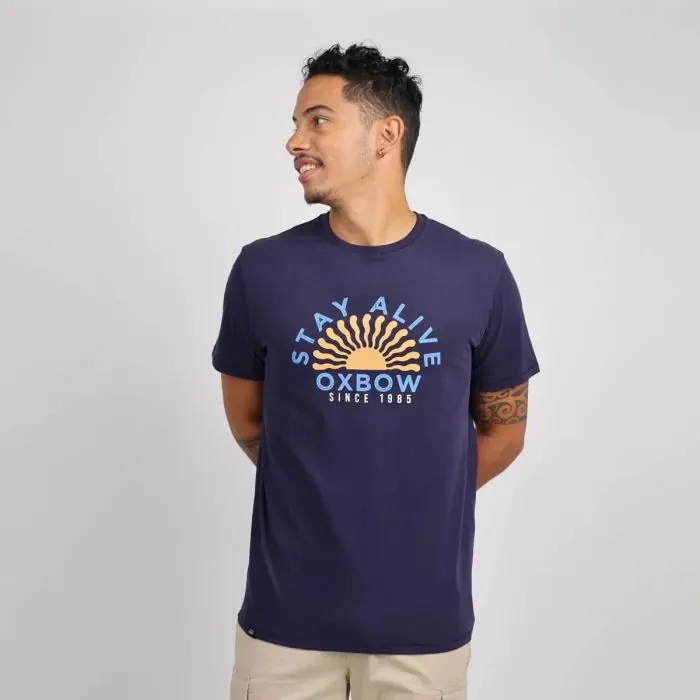 Oxbow TeeShirt Men TeeShirt Teata 8211 Deep Marine