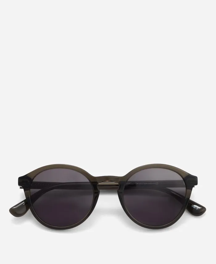 Panto Sunglasses Classic Green Men Barbour Sunglasses