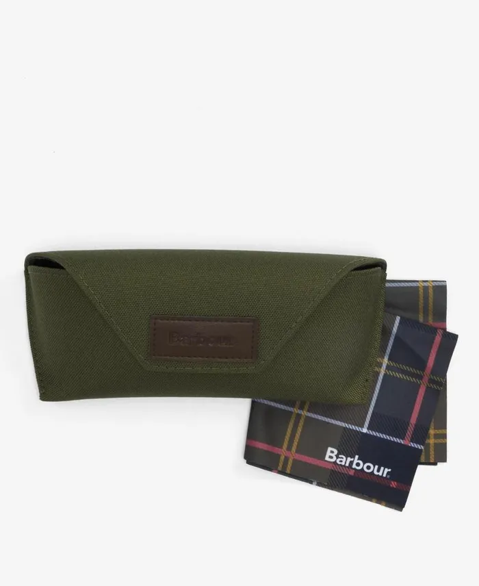 Panto Sunglasses Classic Green Men Barbour Sunglasses