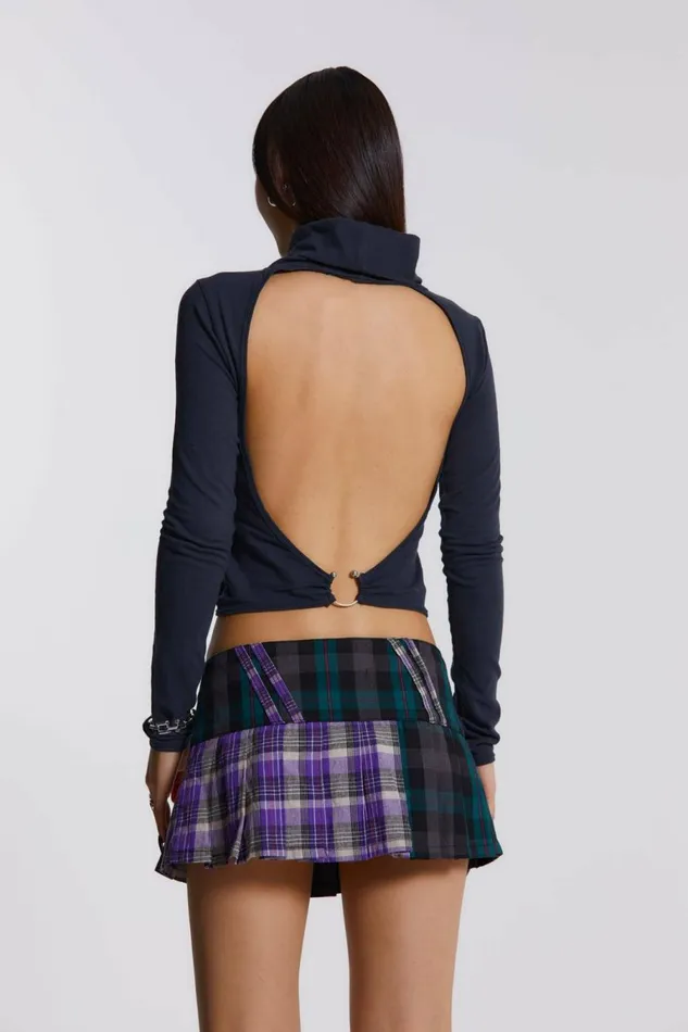 Party In The Back Backless Top Multi Women Jaded London Long Sleeve Tops Party In The Back Backless Top Multi Women Jaded London Long Sleeve Tops