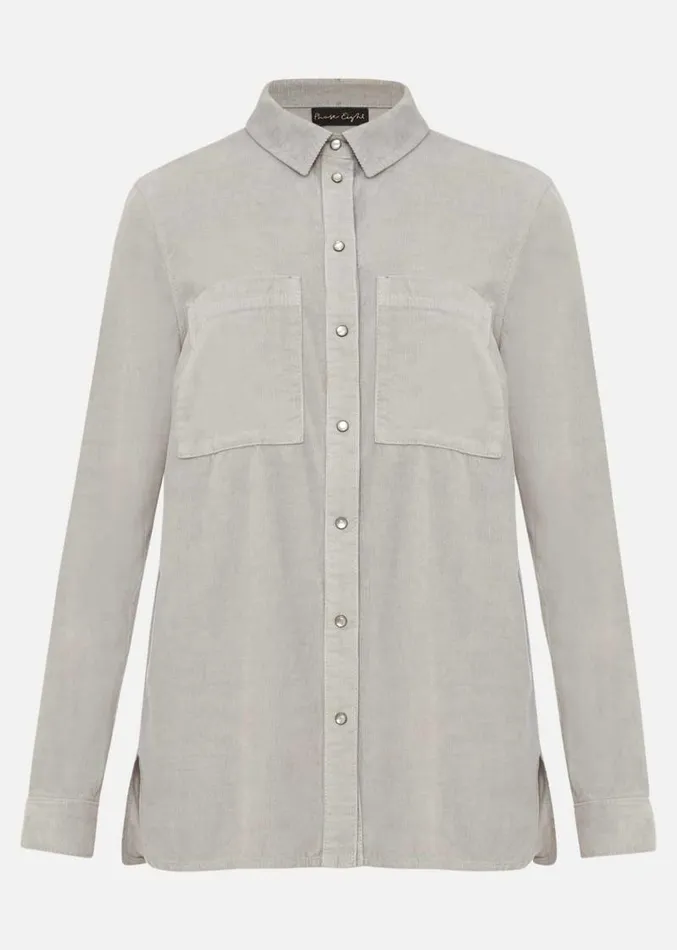 Peggie Corduroy Oversized Shirt Mint Women Phase Eight Shirts and Blouses