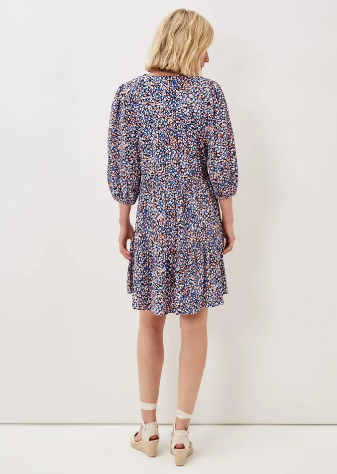 Penele Dotty Print Short Dress Multicoloured Women Phase Eight Dresses
