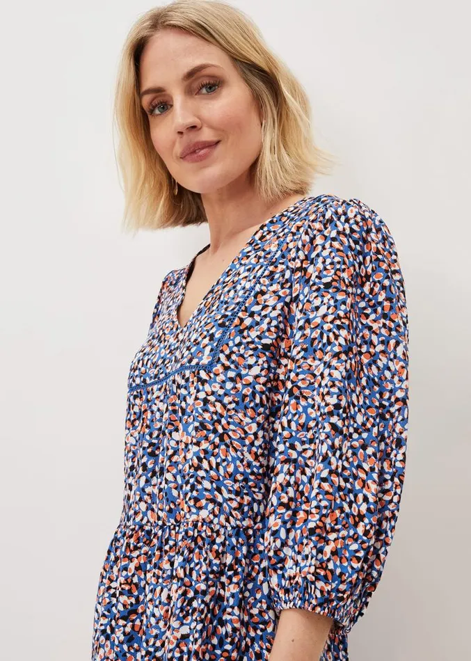 Penele Dotty Print Short Dress Multicoloured Women Phase Eight Dresses