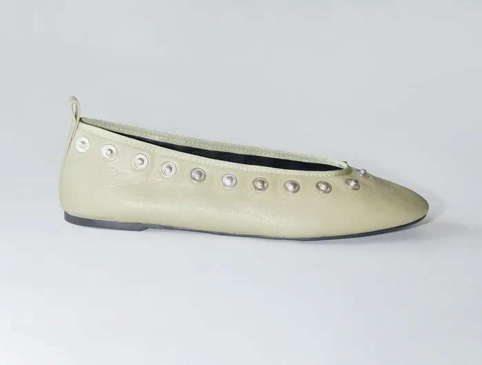 Pina Snaps Light Khaki Women Paloma Wool Ballerinas