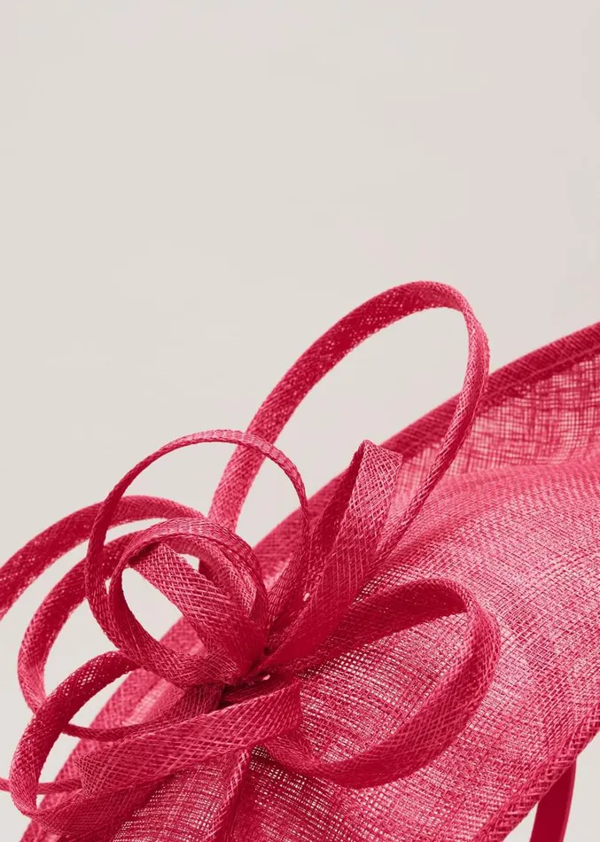Pink Triple Twist Midi Disc Fascinator Pink Women Phase Eight Fascinators and Hats Pink Triple Twist Midi Disc Fascinator Pink Women Phase Eight Fascinators and Hats