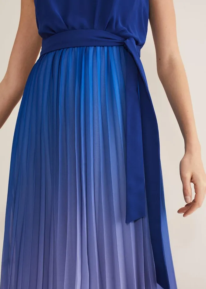 Piper Ombre Maxi Dress Blues Women Phase Eight Dresses