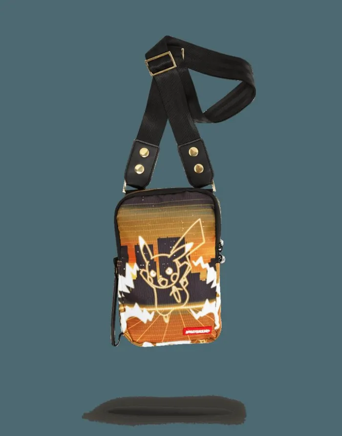 POKEMON NEON PIKACHU SLING Bags SPRAYGROUND