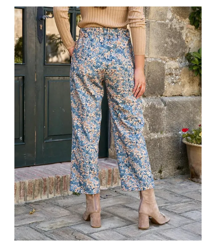 Polin Et Moi Agustina Printed Pants Denim Women Trousers Polin Et Moi Agustina Printed Pants Denim Women Trousers