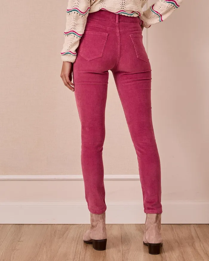 Polin Et Moi Estefi Corduroy Pants Makeup Women Trousers Polin Et Moi Estefi Corduroy Pants Makeup Women Trousers