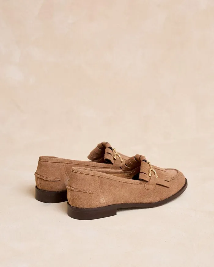 Polin Et Moi Flecana Buckle Moccasin Taupe Women Moccasins Polin Et Moi Flecana Buckle Moccasin Taupe Women Moccasins