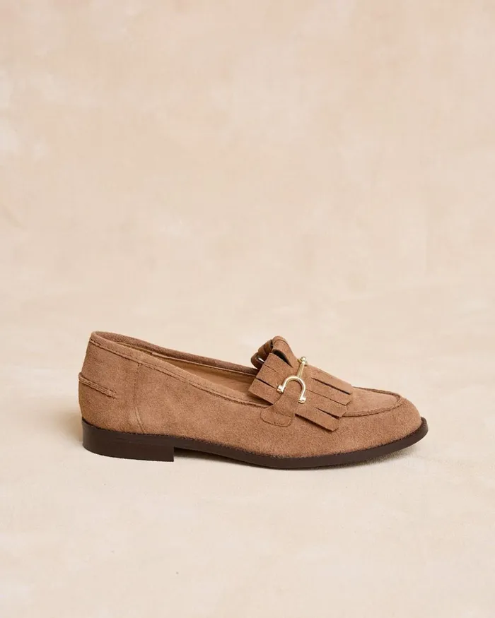 Polin Et Moi Flecana Buckle Moccasin Taupe Women Moccasins Polin Et Moi Flecana Buckle Moccasin Taupe Women Moccasins