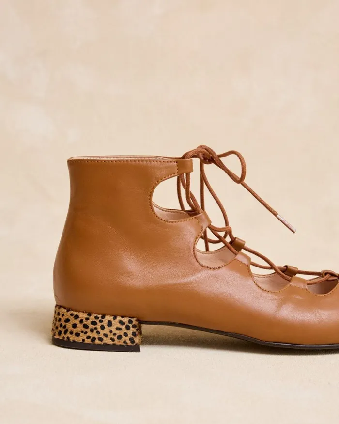 Polin Et Moi Galeta LaceUp Ankle Boots Leather Women Ankle Boots Polin Et Moi Galeta LaceUp Ankle Boots Leather Women Ankle Boots