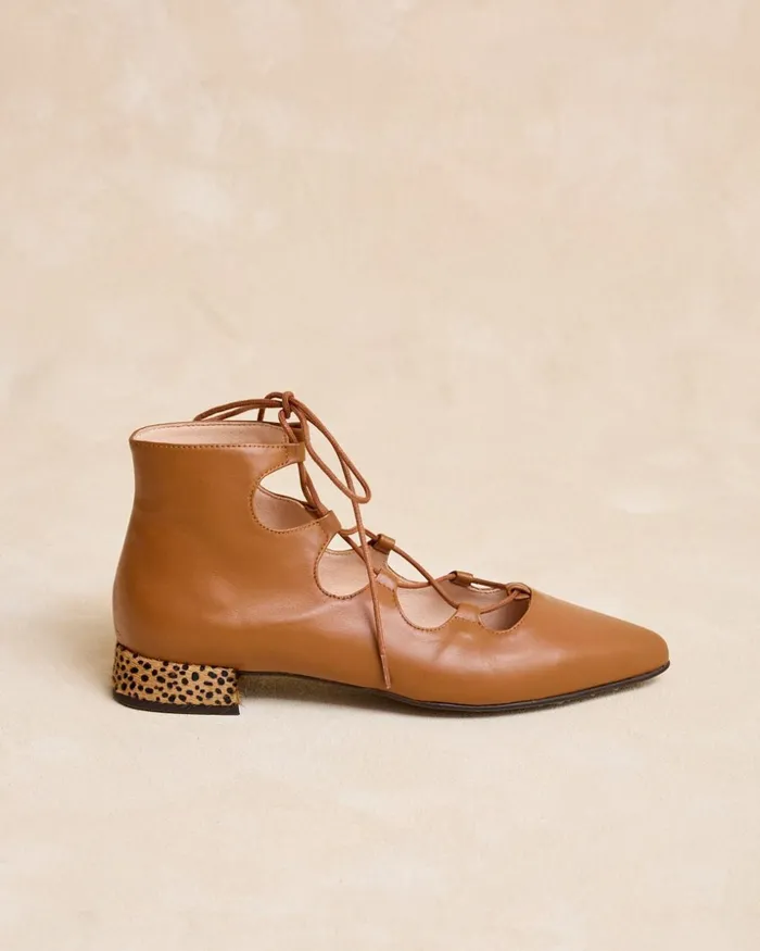 Polin Et Moi Galeta LaceUp Ankle Boots Leather Women Ankle Boots Polin Et Moi Galeta LaceUp Ankle Boots Leather Women Ankle Boots
