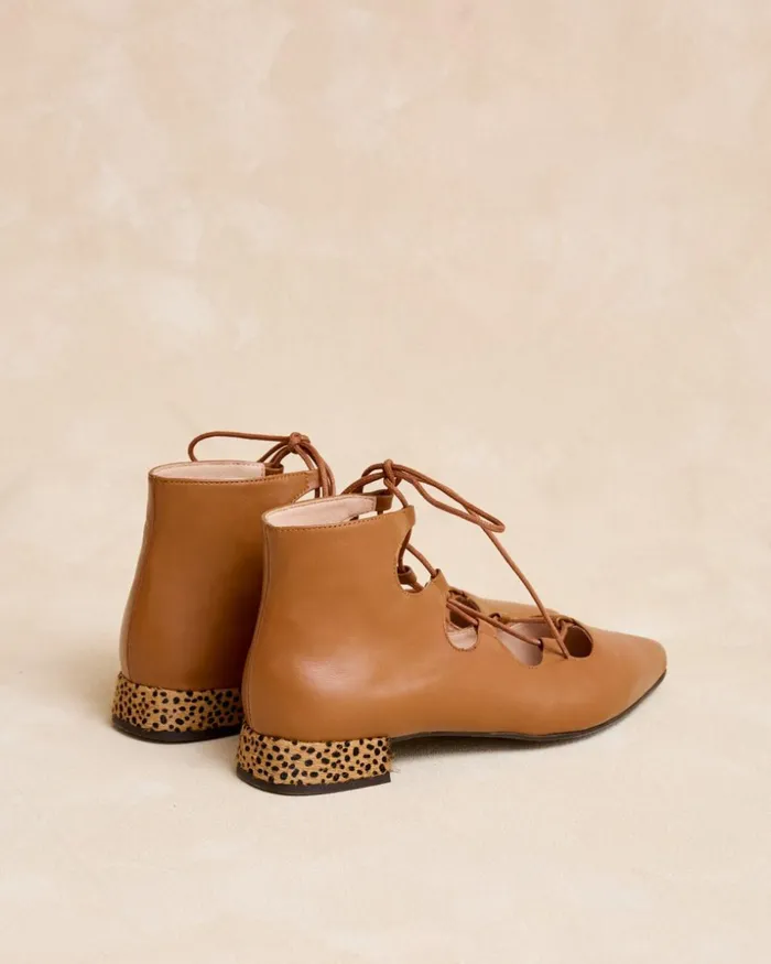 Polin Et Moi Galeta LaceUp Ankle Boots Leather Women Ankle Boots Polin Et Moi Galeta LaceUp Ankle Boots Leather Women Ankle Boots
