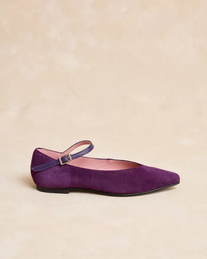 Polin Et Moi Mary Jane Lurea Bracelet Lilac Women Flats Polin Et Moi Mary Jane Lurea Bracelet Lilac Women Flats