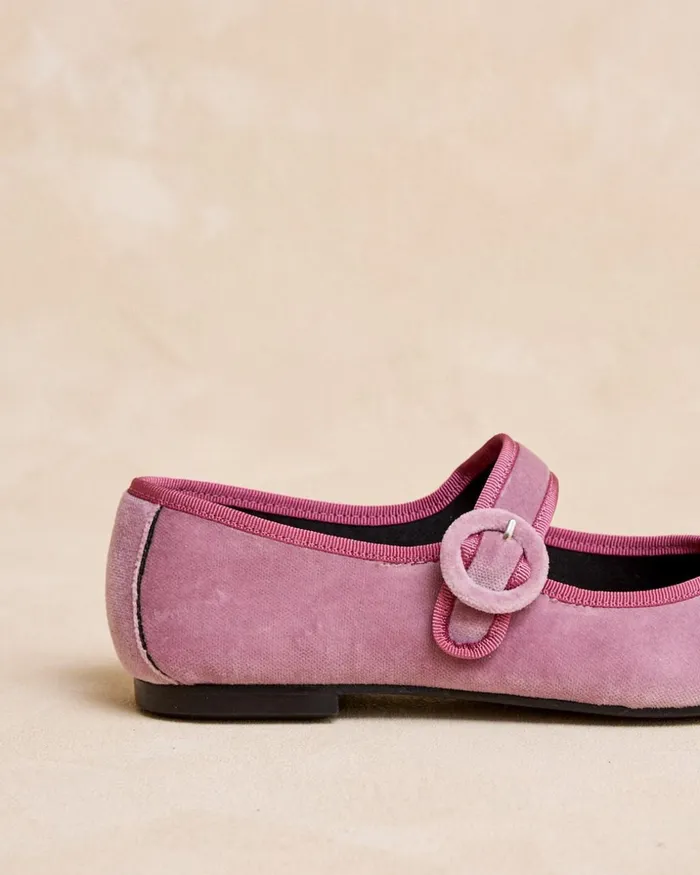 Polin Et Moi Merceditas Hebilla Grandea Lilac Women Flats Polin Et Moi Merceditas Hebilla Grandea Lilac Women Flats