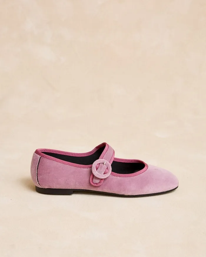 Polin Et Moi Merceditas Hebilla Grandea Lilac Women Flats Polin Et Moi Merceditas Hebilla Grandea Lilac Women Flats