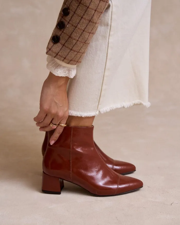 Polin Et Moi Remedios Tile Ankle Boots Tile Women Ankle Boots