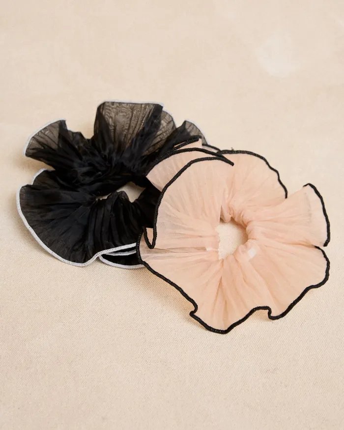 Polin Et Moi Scrunchie Plain Marisa Black Women Hair Accessories Polin Et Moi Scrunchie Plain Marisa Black Women Hair Accessories