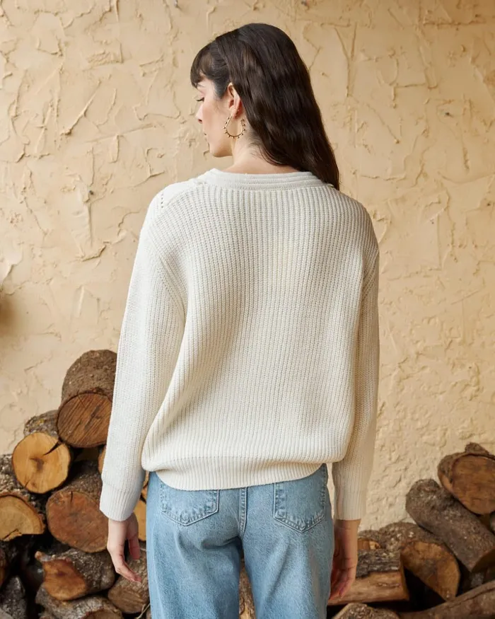 Polin Et Moi Sweater Bow Anelady Raw Women Cardigans And Sweaters Polin Et Moi Sweater Bow Anelady Raw Women Cardigans And Sweaters
