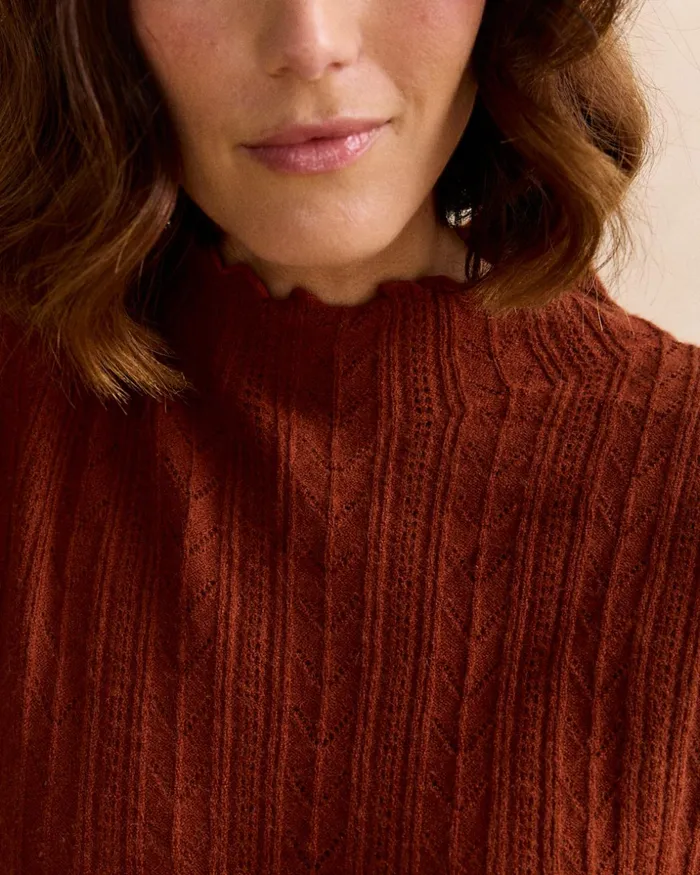 Polin Et Moi Sweater Fine Ingri Leather Women Cardigans And Sweaters Polin Et Moi Sweater Fine Ingri Leather Women Cardigans And Sweaters