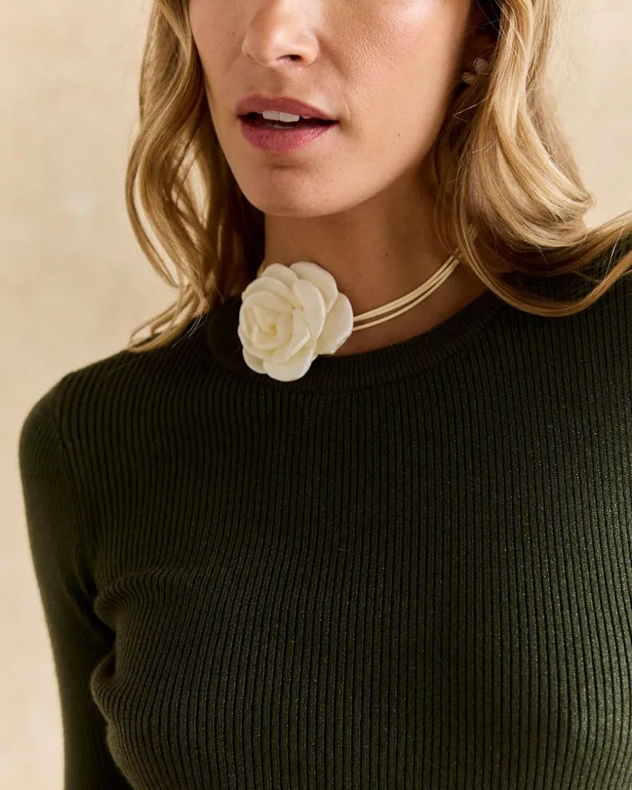 Polin Et Moi Tasting Flower Necklace Raw Women Jewelry Polin Et Moi Tasting Flower Necklace Raw Women Jewelry