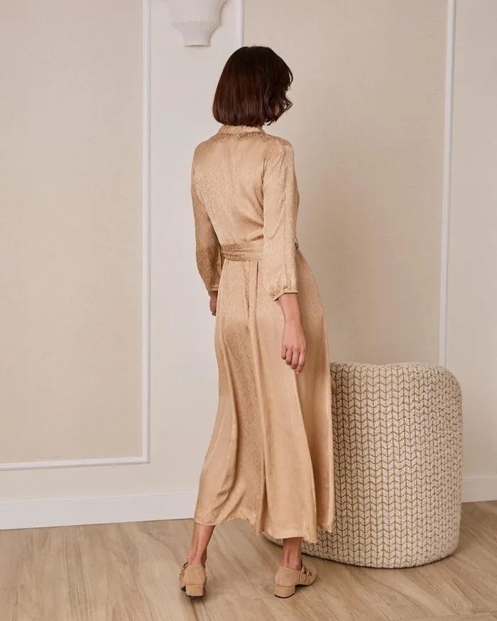 Polin Et Moi Tirsa Shirt Dress Camel Women Dresses And Jumpsuits Polin Et Moi Tirsa Shirt Dress Camel Women Dresses And Jumpsuits