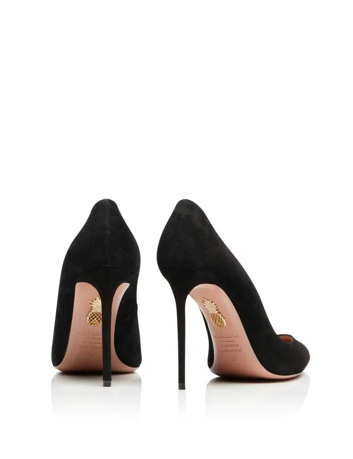Purist Pump 105 Black Women Aquazzura Pumps Purist Pump 105 Black Women Aquazzura Pumps