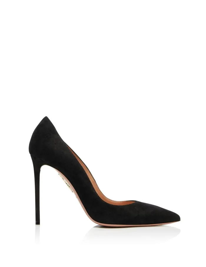 Purist Pump 105 Black Women Aquazzura Pumps Purist Pump 105 Black Women Aquazzura Pumps
