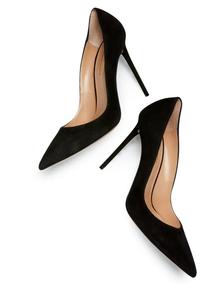 Purist Pump 105 Black Women Aquazzura Pumps Purist Pump 105 Black Women Aquazzura Pumps