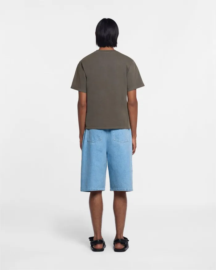 Reece Organically Grown Cotton TShirt Asphalt WomenMen Nanushka Tops