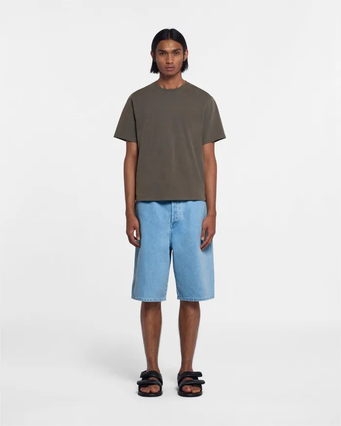 Reece Organically Grown Cotton TShirt Asphalt WomenMen Nanushka Tops