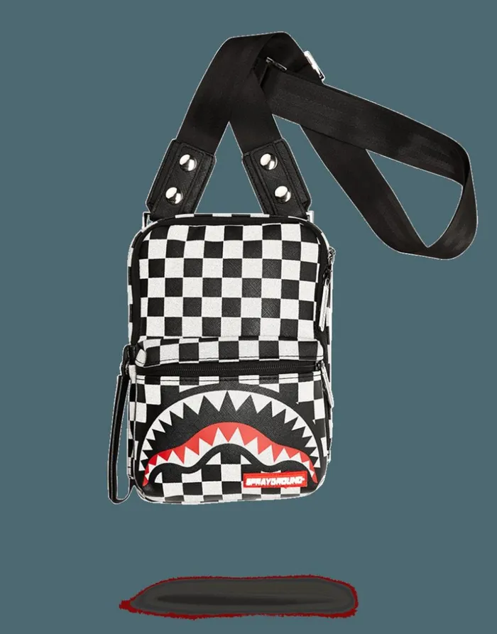 REFLECTIVE SHARKS IN PARIS SLING Bags SPRAYGROUND REFLECTIVE SHARKS IN PARIS SLING Bags SPRAYGROUND