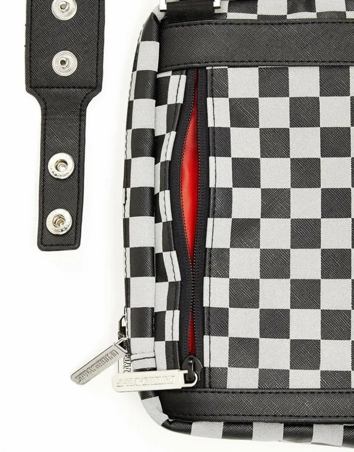 REFLECTIVE SHARKS IN PARIS SLING Bags SPRAYGROUND REFLECTIVE SHARKS IN PARIS SLING Bags SPRAYGROUND