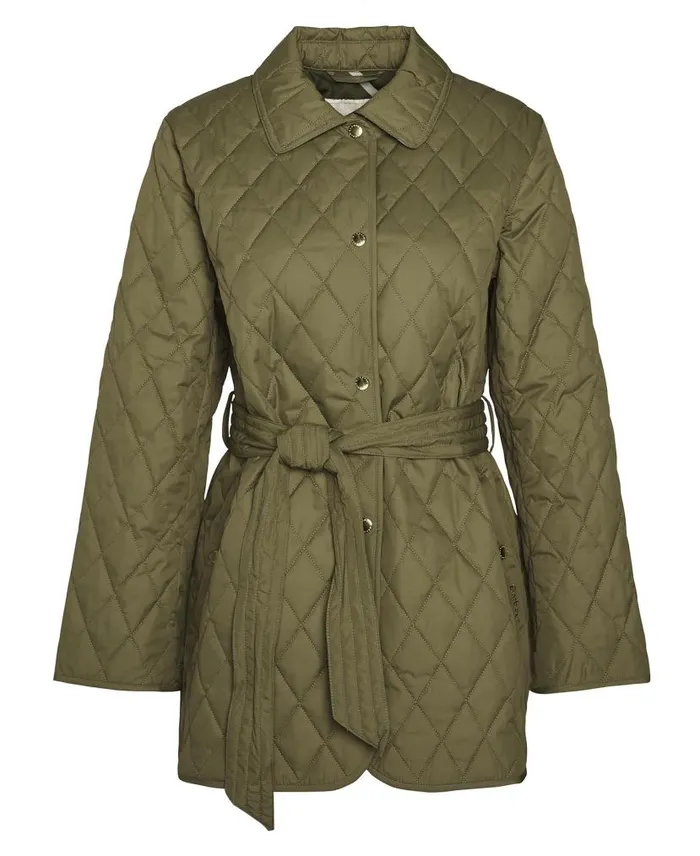 Reil Quilted Jacket Safariprimrose Hessian Women Barbour Quilted Jackets