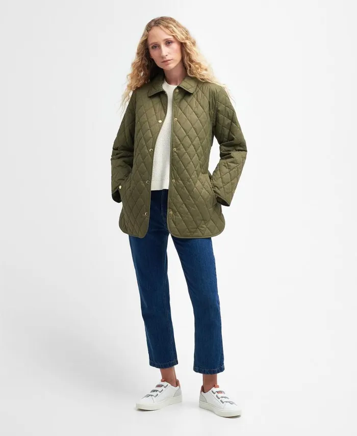 Reil Quilted Jacket Safariprimrose Hessian Women Barbour Quilted Jackets