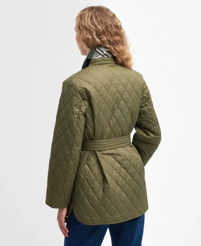 Reil Quilted Jacket Safariprimrose Hessian Women Barbour Quilted Jackets