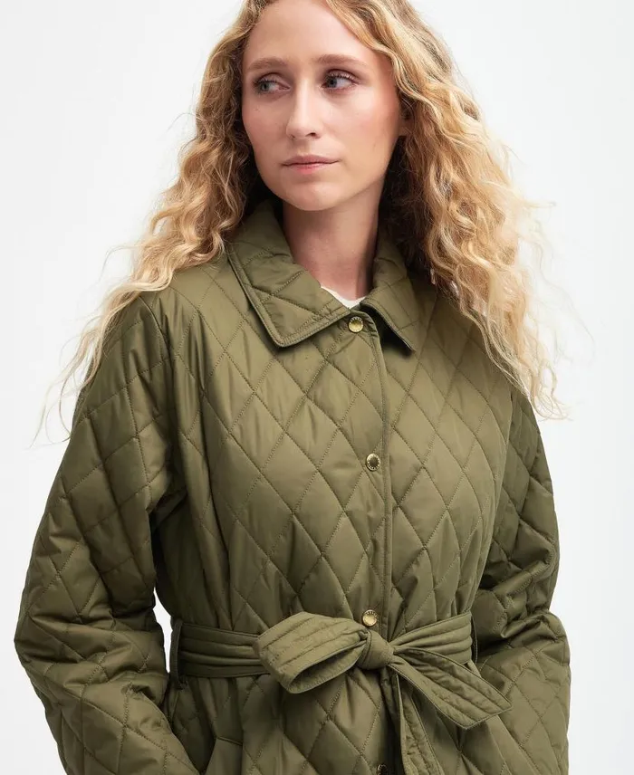 Reil Quilted Jacket Safariprimrose Hessian Women Barbour Quilted Jackets