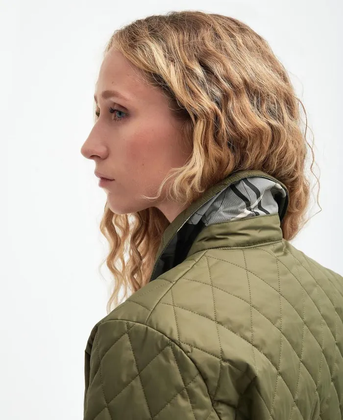 Reil Quilted Jacket Safariprimrose Hessian Women Barbour Quilted Jackets