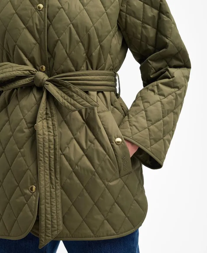 Reil Quilted Jacket Safariprimrose Hessian Women Barbour Quilted Jackets