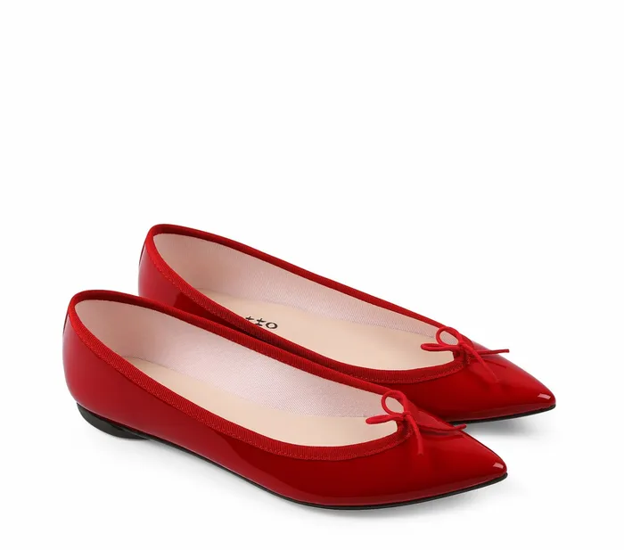 Repetto Womens Ballerinas Brigitte Ballerinas Flammy Red