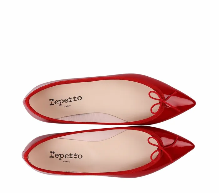 Repetto Womens Ballerinas Brigitte Ballerinas Flammy Red
