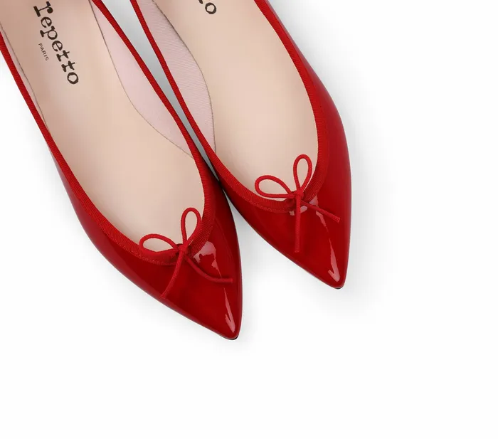 Repetto Womens Ballerinas Brigitte Ballerinas Flammy Red